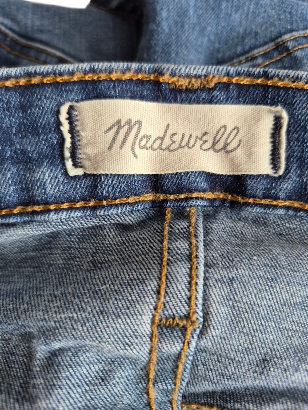 Madewell High Rise Skinny Jeans Button Fly 26 Petite 26P - Picture 6 of 10